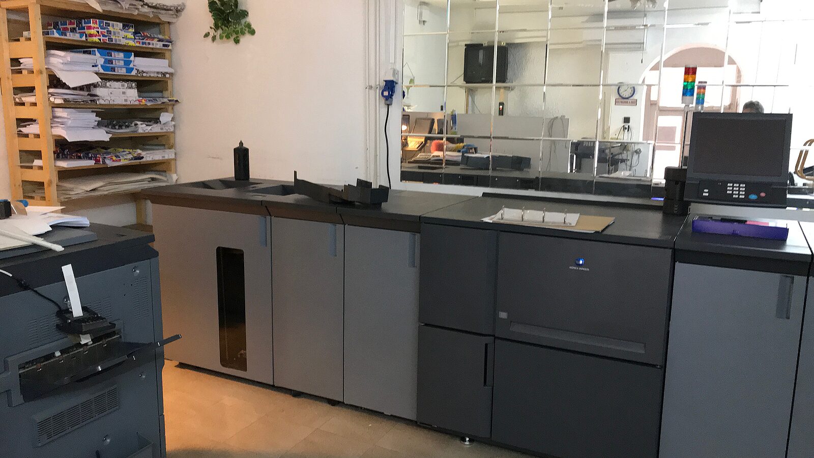 A KönyvesPont digitális nyomdája A KönyvesPont digitális nyomdája