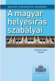 A magyar helyesírás szabályai 12. kiadás